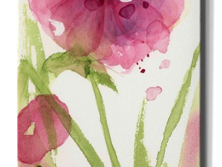 Pink Wildflower  by Dawn Derman, Giclee Canvas Wall Art Online