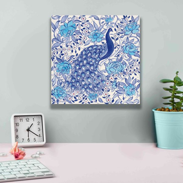 Peacock Garden III  by Miranda Thomas, Giclee Canvas Wall Art Hot on Sale