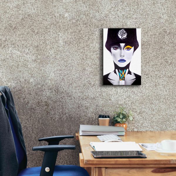 Blue Lip  by MinJae, Giclee Canvas Wall Art Online