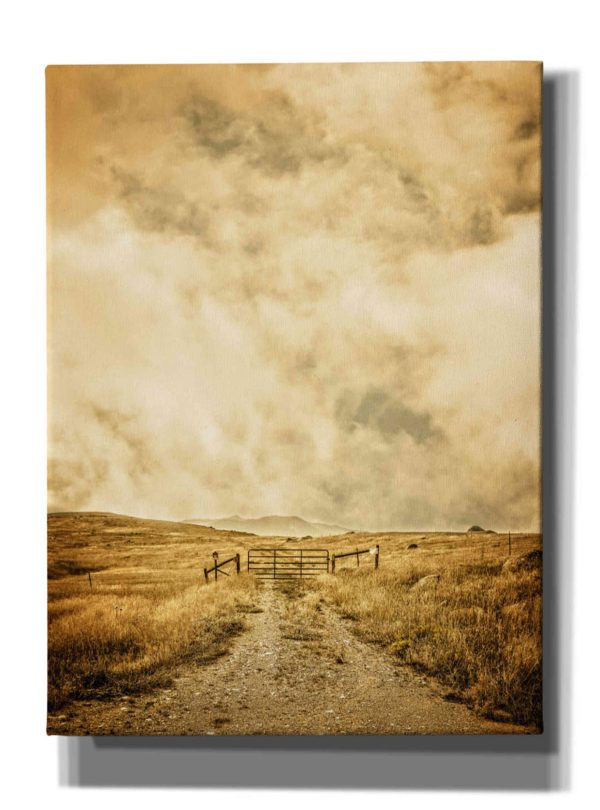 Ranch Gate  by Edward M. Fielding, Giclee Canvas Wall Art Online Hot Sale