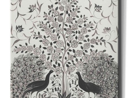 Peacock Garden VIII BW  by Miranda Thomas, Giclee Canvas Wall Art Discount