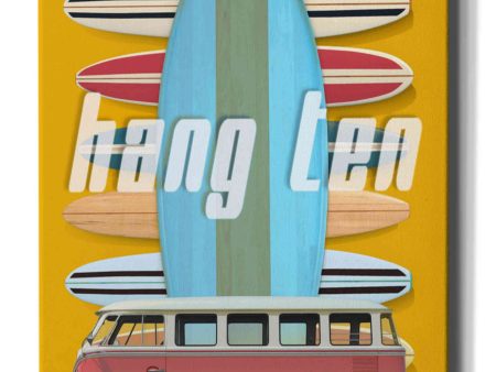 Hang Ten  by Edward M. Fielding, Giclee Canvas Wall Art Cheap