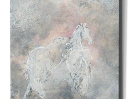 Blush Horses II  by Chris Paschke, Giclee Canvas Wall Art Supply