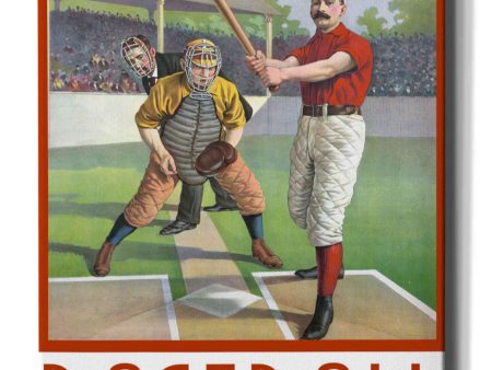 Baseball America  by Edward M. Fielding, Giclee Canvas Wall Art For Sale