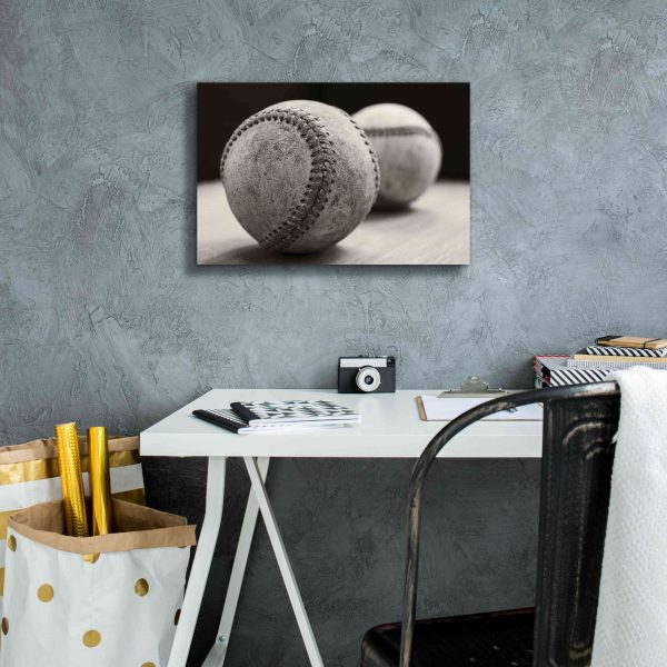 Old Baseballs  by Edward M. Fielding, Giclee Canvas Wall Art Sale