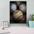 Old Baseball  by Edward M. Fielding, Giclee Canvas Wall Art Online Sale