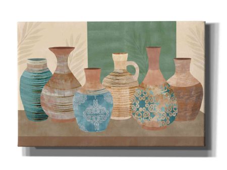 Earthenwared Pots IV  by Flora Kouta Giclee Canvas Wall Art Cheap