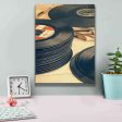 Old 45s  by Edward M. Fielding, Giclee Canvas Wall Art For Sale