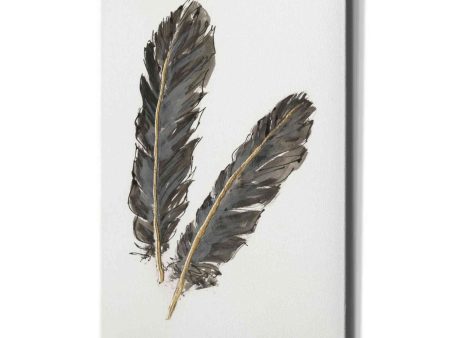 Gold Feathers IV  by Chris Paschke, Canvas Wall Art Discount