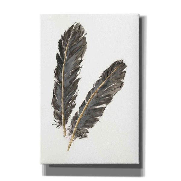 Gold Feathers IV  by Chris Paschke, Canvas Wall Art Discount